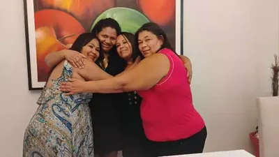 Irmãs se reencontram após cinco décadas de separação familiar