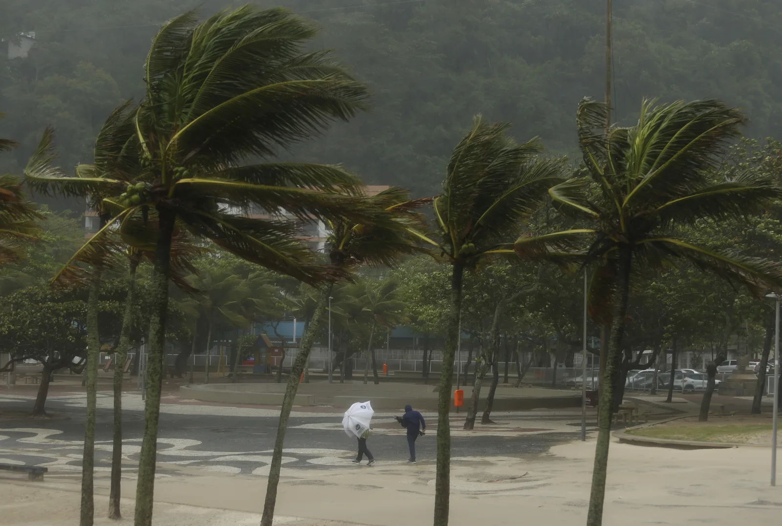 Rio terá chuva intensa e rajadas de vento de até 80 km/h