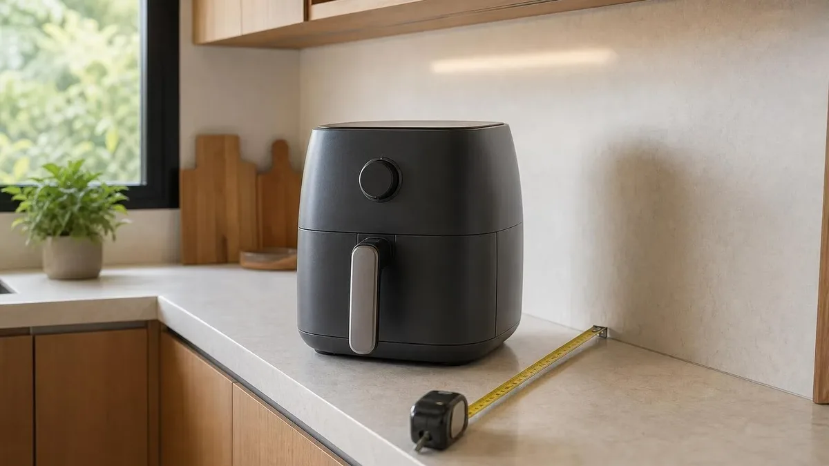 Como escolher a air fryer certa para a bancada e a rotina