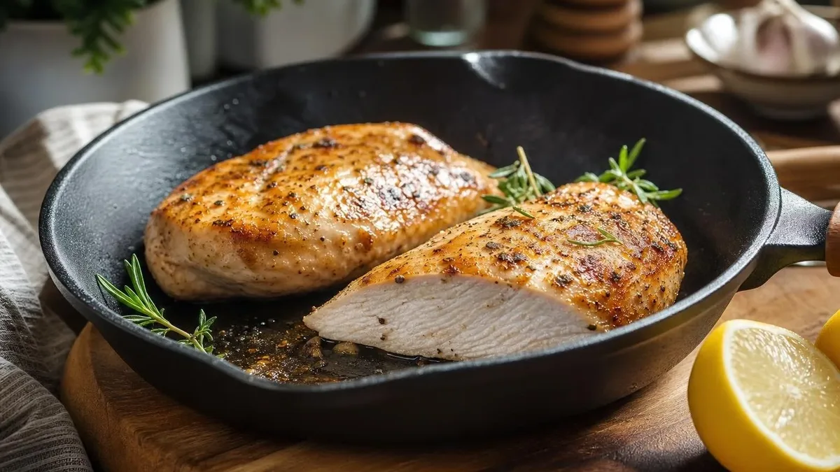 Filé de frango na frigideira: como dourar sem deixar a carne seca