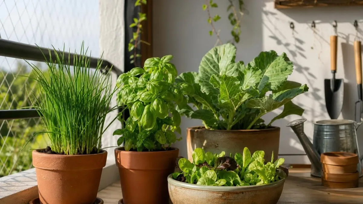 Como montar uma horta em vasos e cuidar das primeiras plantas