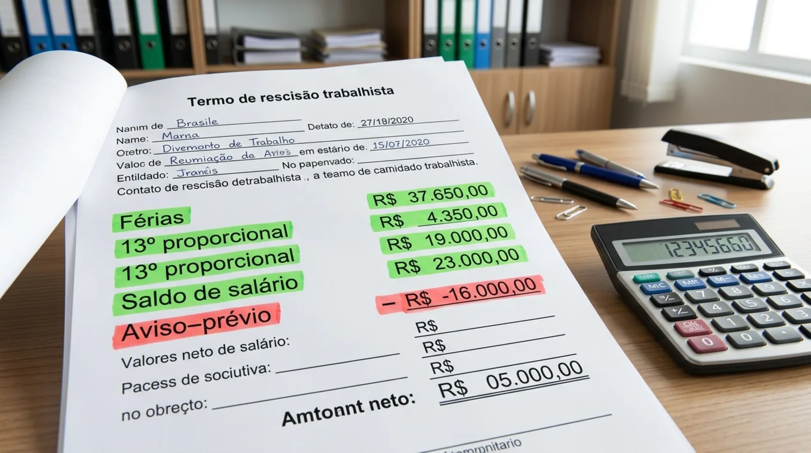 O que entra no acerto quando o empregado decide sair da empresa