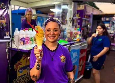 Em Campo Grande, caldo de cana ganha versões de sorvete e milk-shake