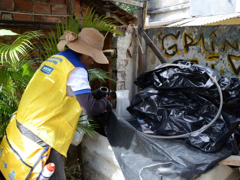 Recife concentra vistoria contra criadouros do Aedes em oito distritos