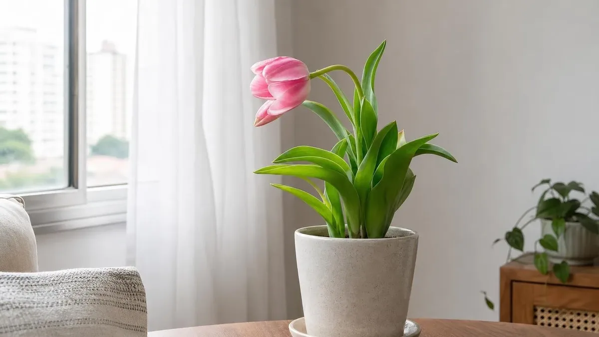 Como conservar tulipas em vaso e identificar sinais de excesso ou falta de água