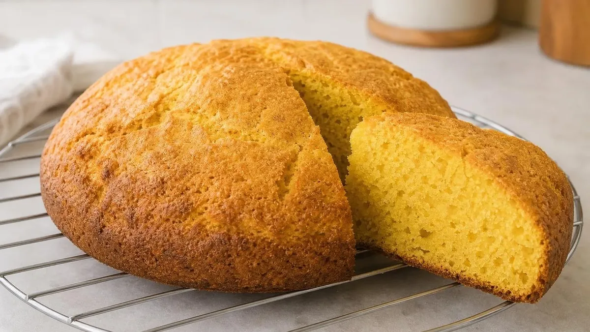 Broa de fubá: receita com crosta dourada e miolo macio