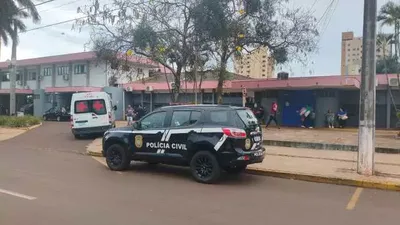 Suspeito de furto em escola é baleado durante fuga em Dourados