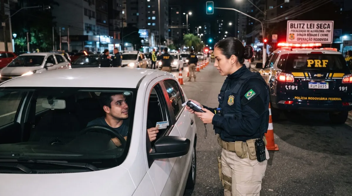 Recusar o bafômetro pode gerar multa de R$ 2.934,70 e suspensão da carteira