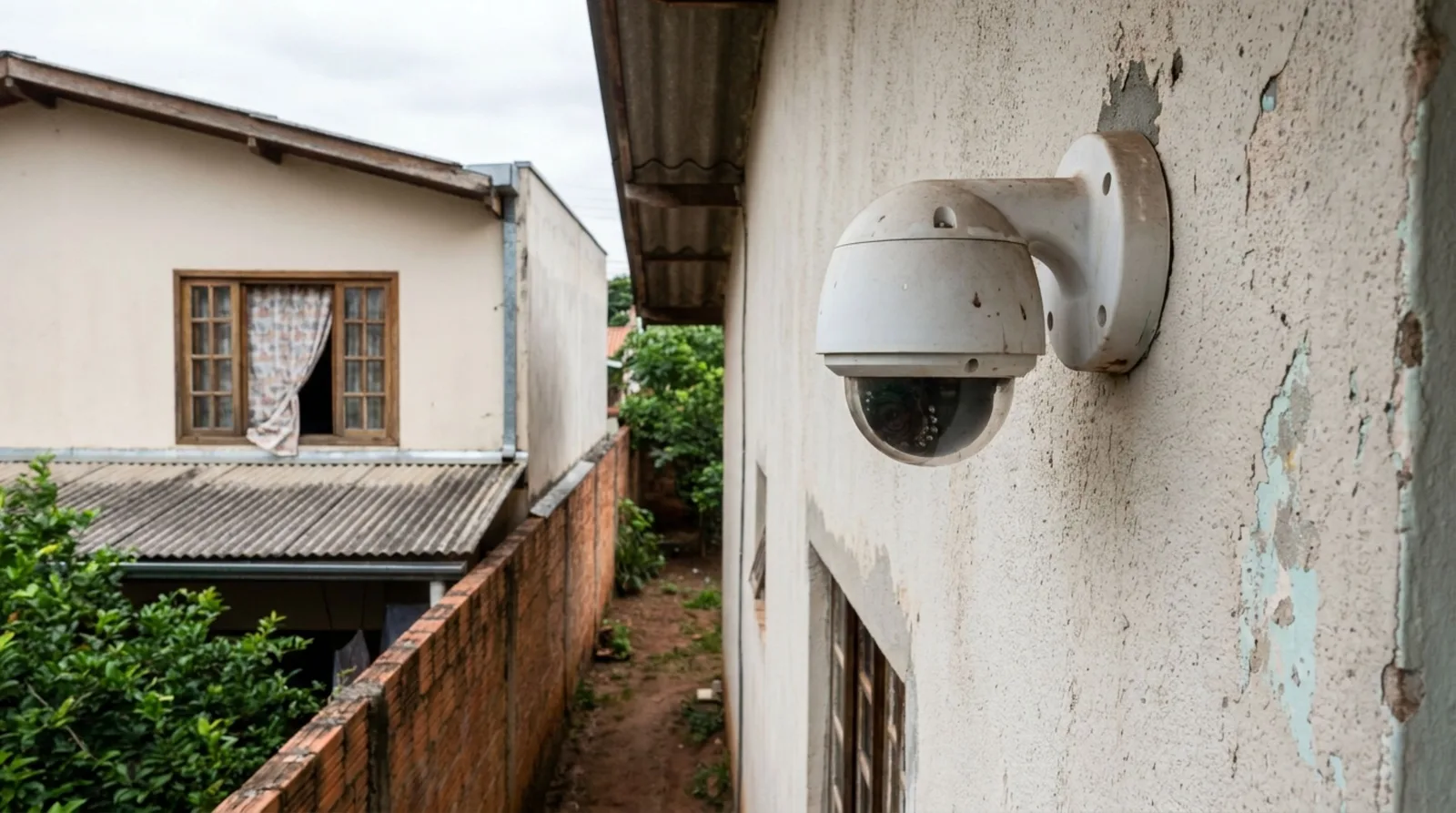 Câmera do vizinho aponta para janela do quarto: como registrar a situação