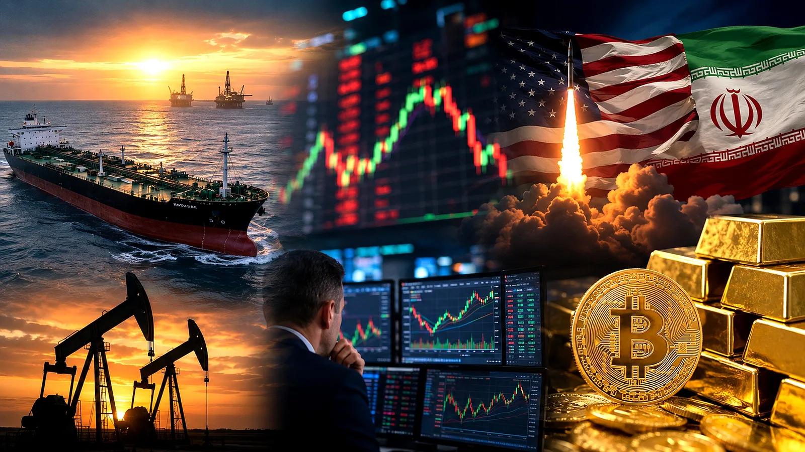 Mercados acompanham petróleo, inflação e juros nos Estados Unidos