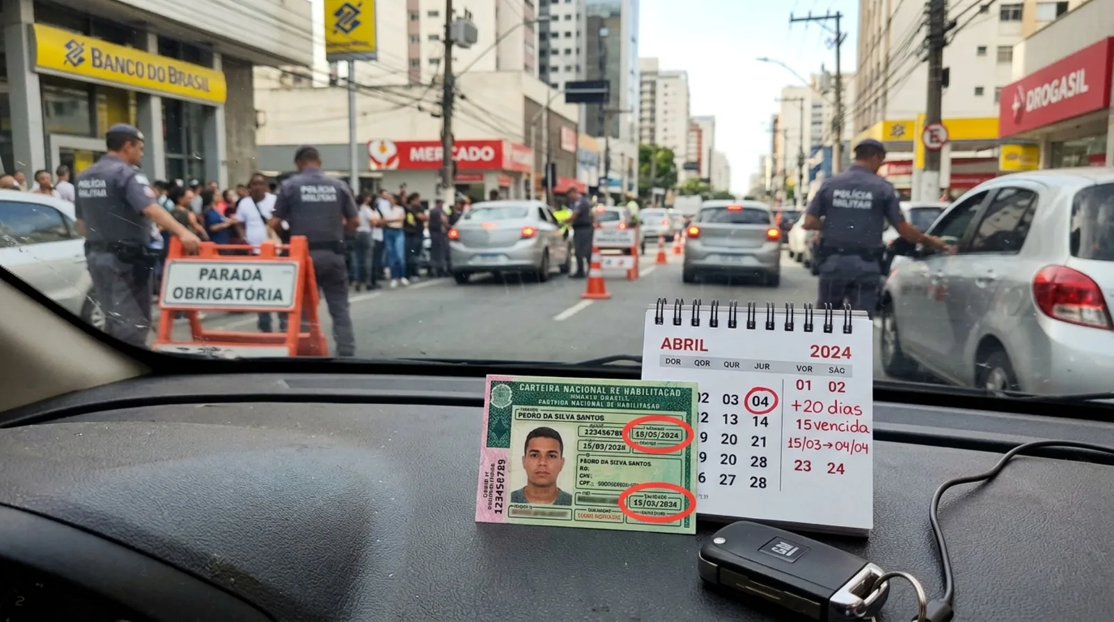 CNH vencida: o que muda depois do 30º dia e quais são as consequências