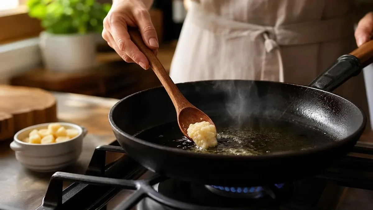 Pasta de alho congelada: faça porções prontas para ir à panela