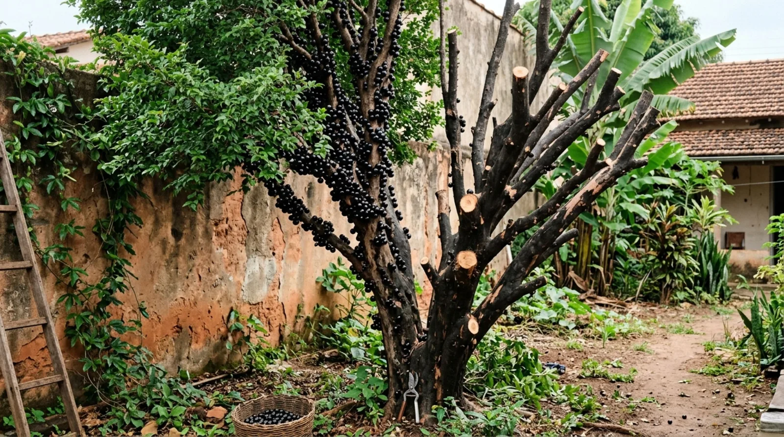 Jabuticabeira podada: como avaliar os limites da ação do vizinho