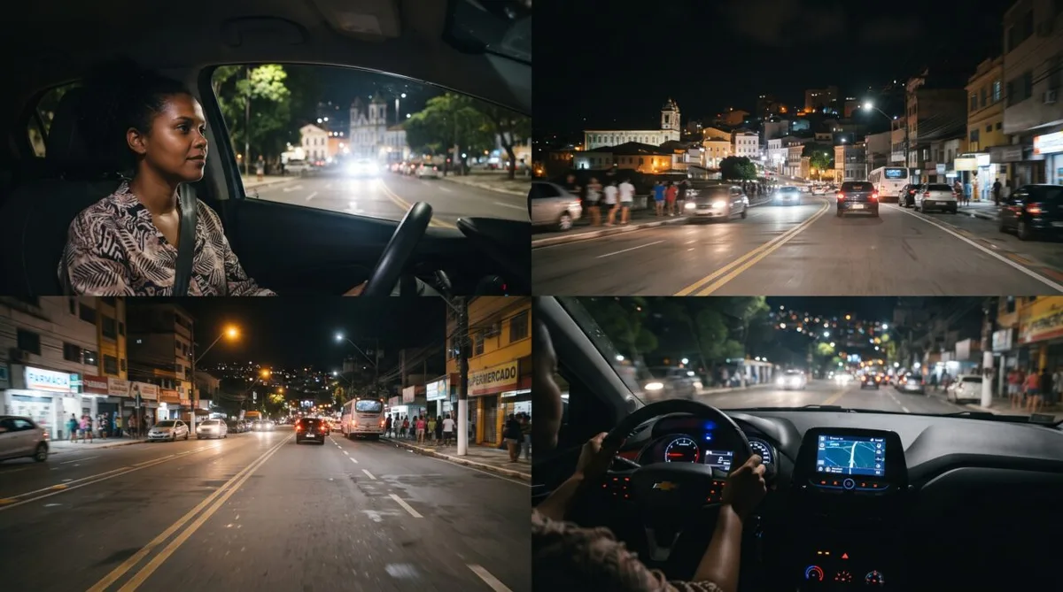 Farol alto em trecho iluminado pode causar infração e prejuízo ao motorista