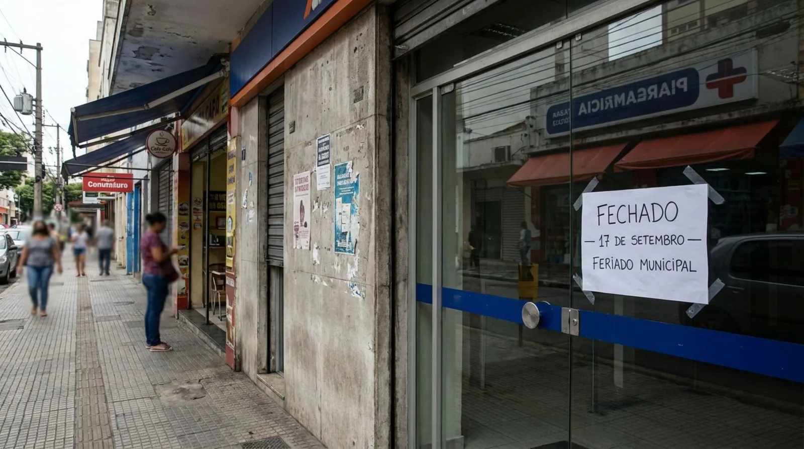 Feriado municipal fecha agências bancárias em 14 cidades nesta quinta
