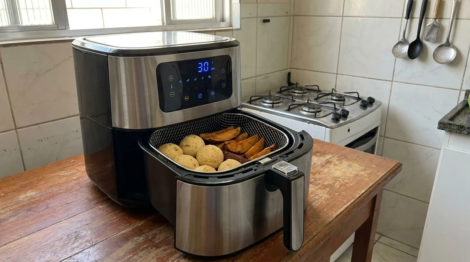 Air fryer de 1.500 watts pode custar até R$ 30 por mês