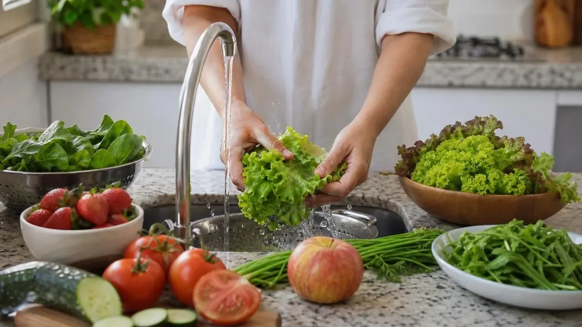 Como lavar, sanitizar e guardar frutas e verduras com segurança