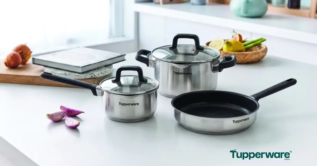 Tupperware apresenta linha de panelas com fundo triplo