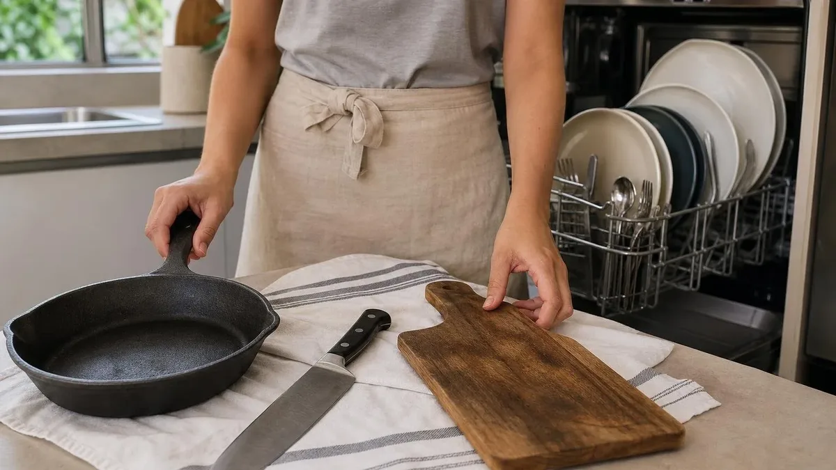O que não colocar na lava-louças para evitar danos aos utensílios