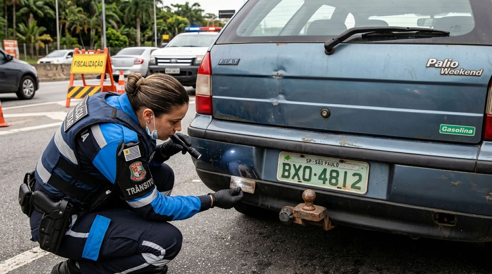 Carro usado com engate exige conferência antes de rebocar