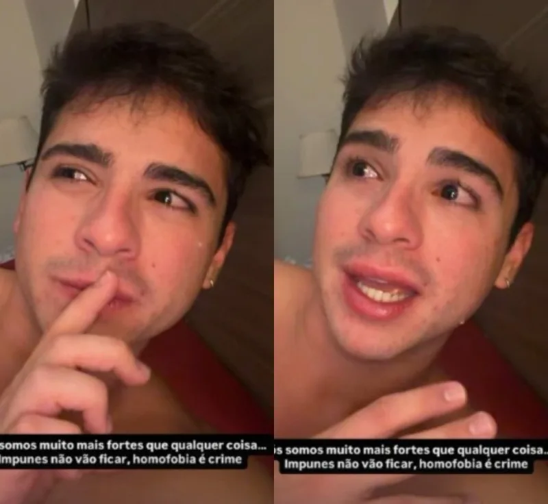 João Victor Gonçalves relata ataque na rua e denuncia homofobia