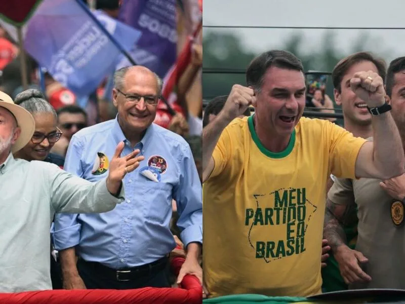 Lula aposta na soberania, e Flávio Bolsonaro mira avanço conservador no Brasil