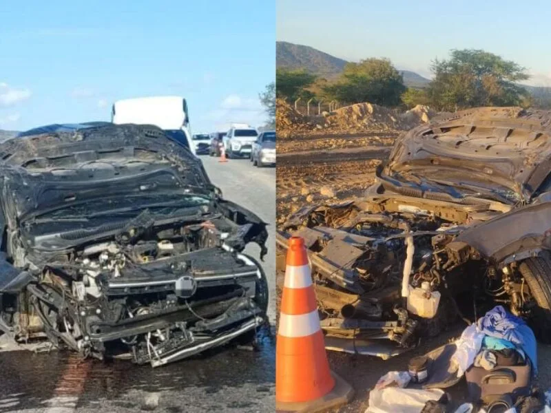 Droga é achada em carro capotado após denúncia de direção perigosa em Pernambuco