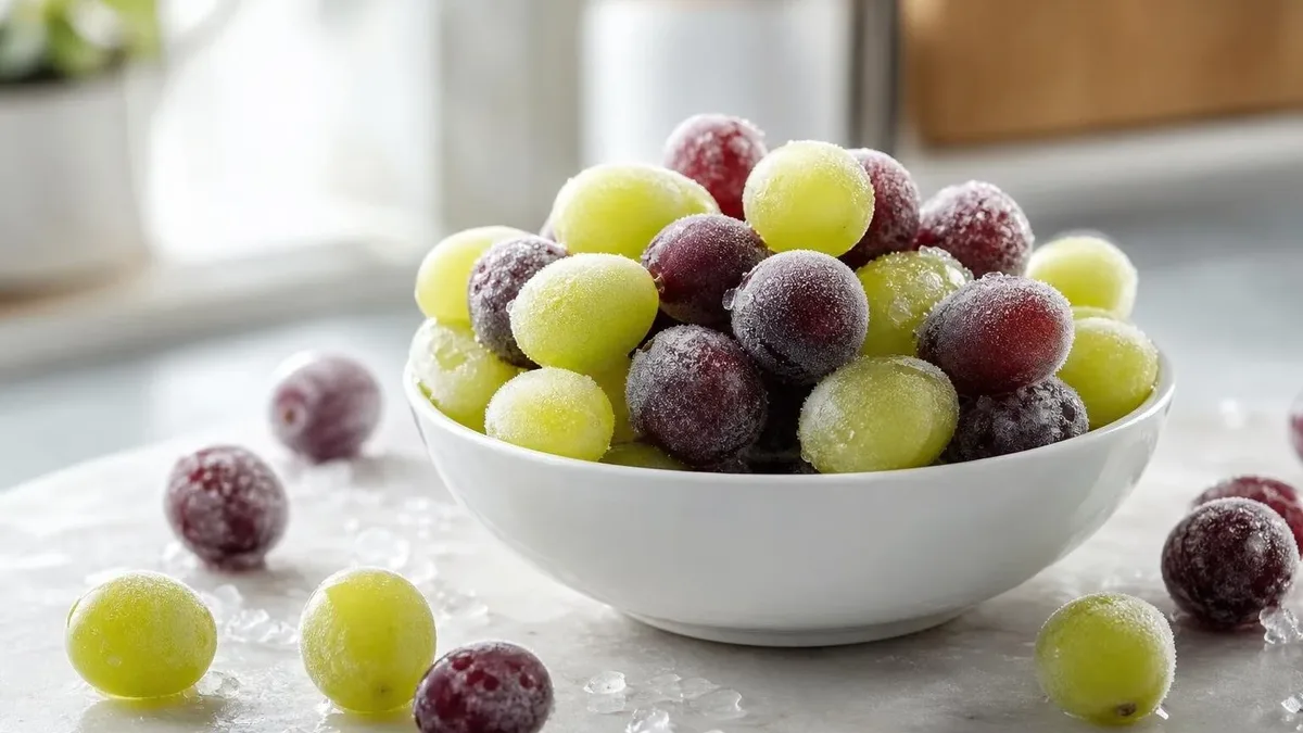 Como congelar uvas e identificar quando elas devem ser descartadas