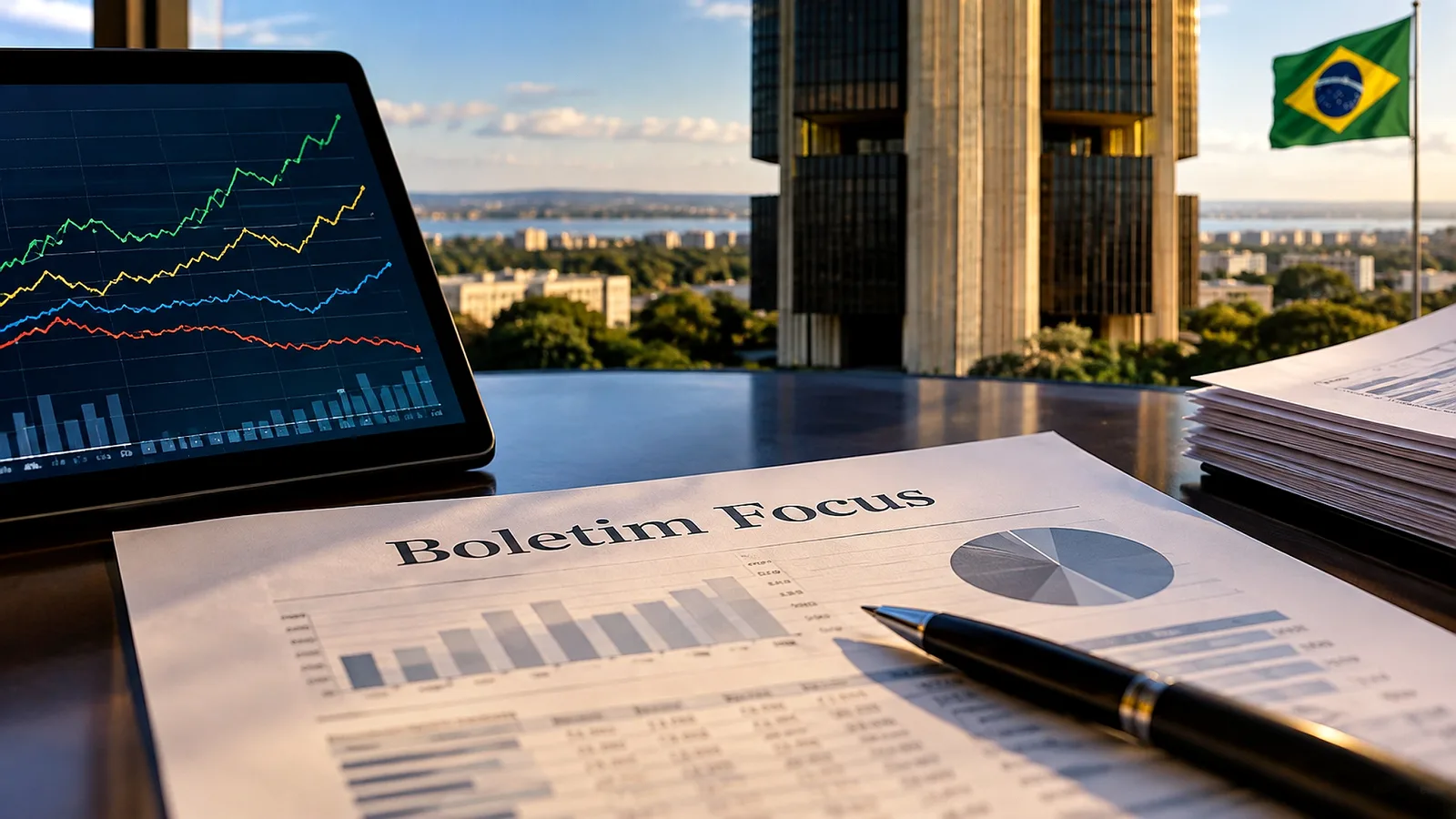 Juros e dólar mantêm previsões estáveis no novo Boletim Focus