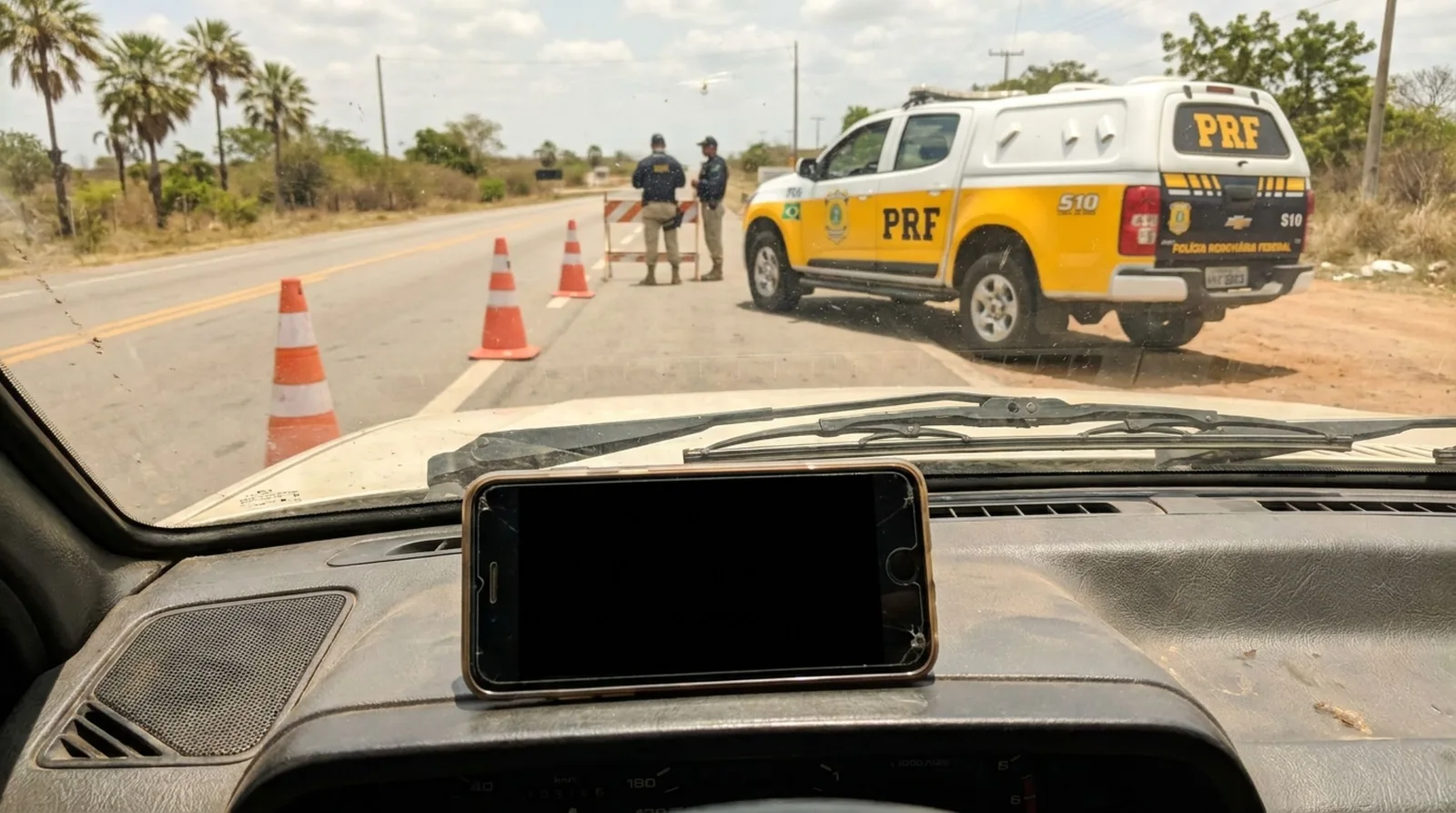 Celular sem bateria na blitz: quando a falta da CNH pode gerar multa