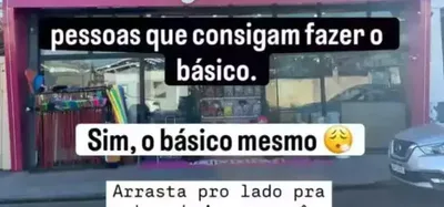 Anúncio de loja sobre requisitos básicos atrai novos currículos em Campo Grande