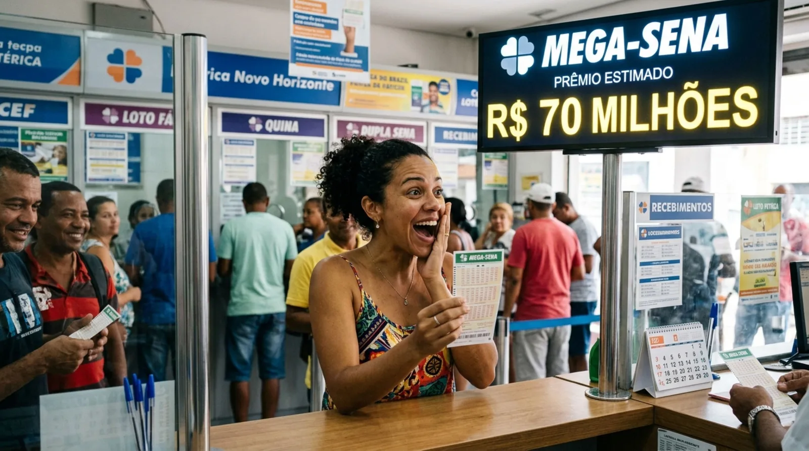 Concurso 3054 deixa prêmio principal sem vencedor; próxima aposta vale R$ 70 milhões