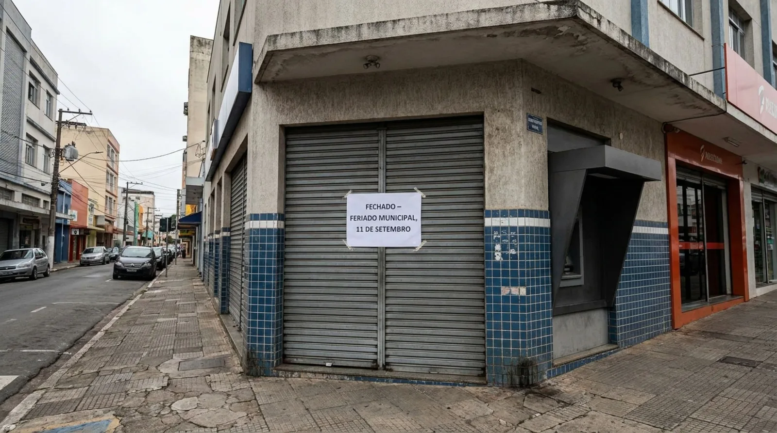 Feriado municipal muda atendimento bancário em 11 de setembro