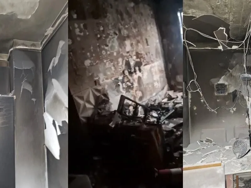 Incêndio destrói apartamento e leva família a organizar rifa para recomeçar