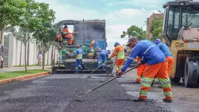 Campo Grande formaliza R$ 59,6 milhões em obras de pavimentação