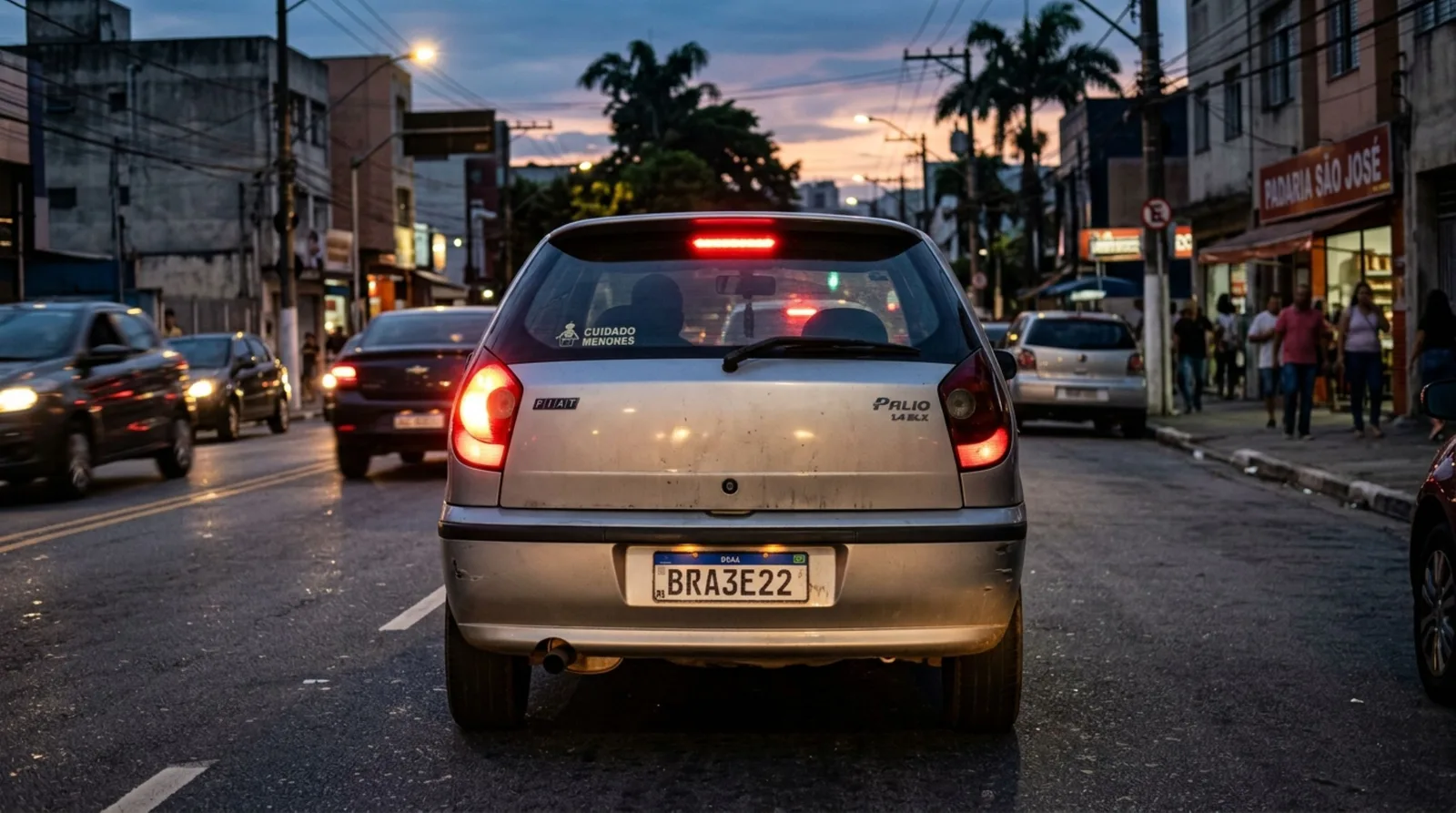 Falha em uma luz de freio já pode deixar o veículo irregular
