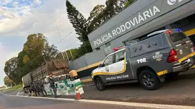 Motorista é preso com 3.447,6 quilos de maconha em carreta em Campo Grande