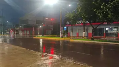Chuva provoca quedas de energia, mas votação segue em Mato Grosso do Sul