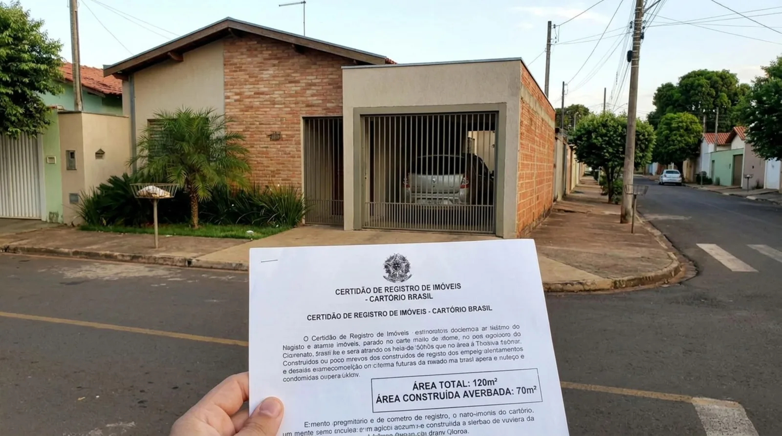 Garagem fora da matrícula pode travar financiamento e venda da casa