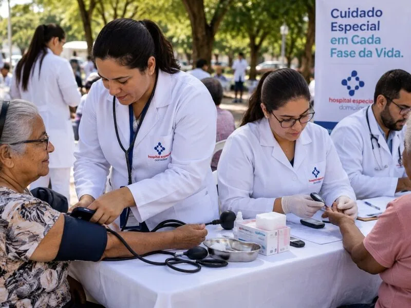 Parque da Jaqueira recebe serviços preventivos para pessoas idosas