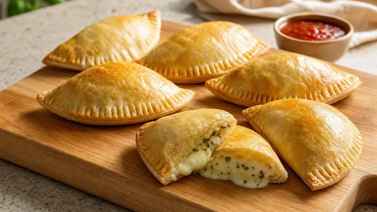 Pastel de forno crocante: massa simples e recheio sem excesso de umidade