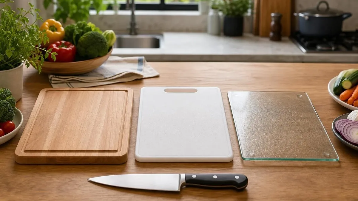 Como escolher a tábua de corte ideal para a rotina da cozinha