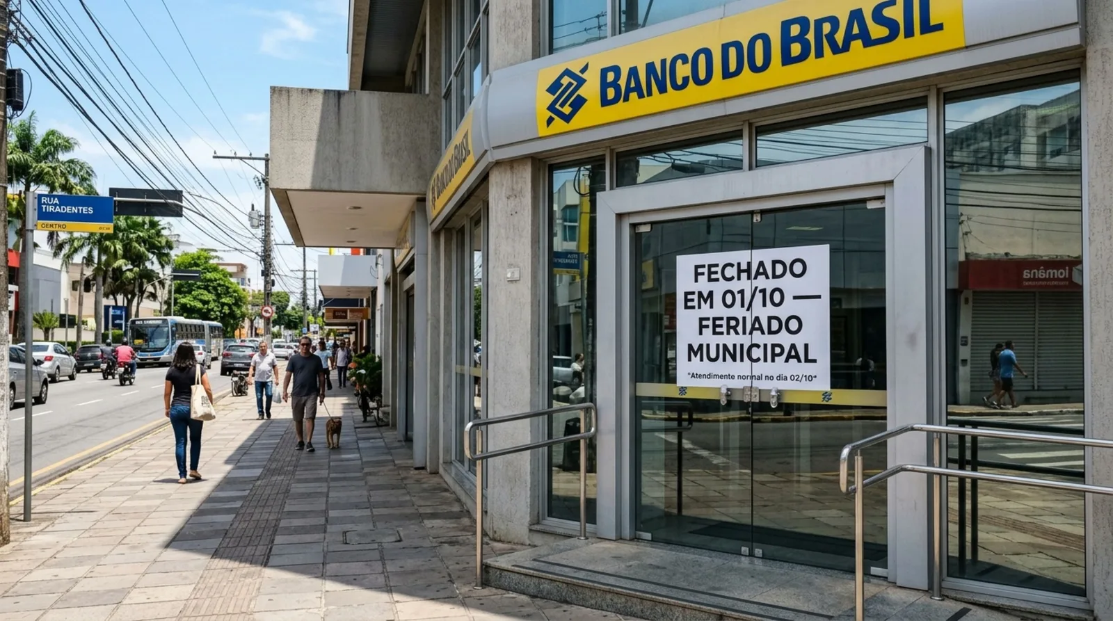 Bancos fecham em cidades por feriado municipal nesta quinta-feira