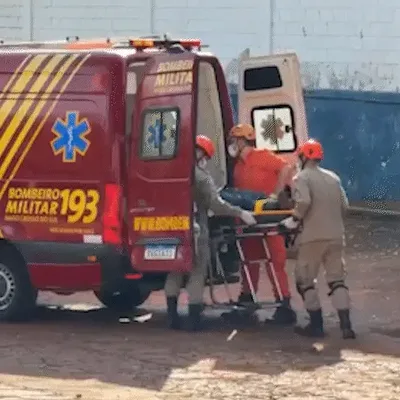 Desabamento em curtume de Dourados deixa três trabalhadores feridos