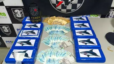 Homem é preso com 10,8 quilos de cocaína no quarto do filho em Dourados