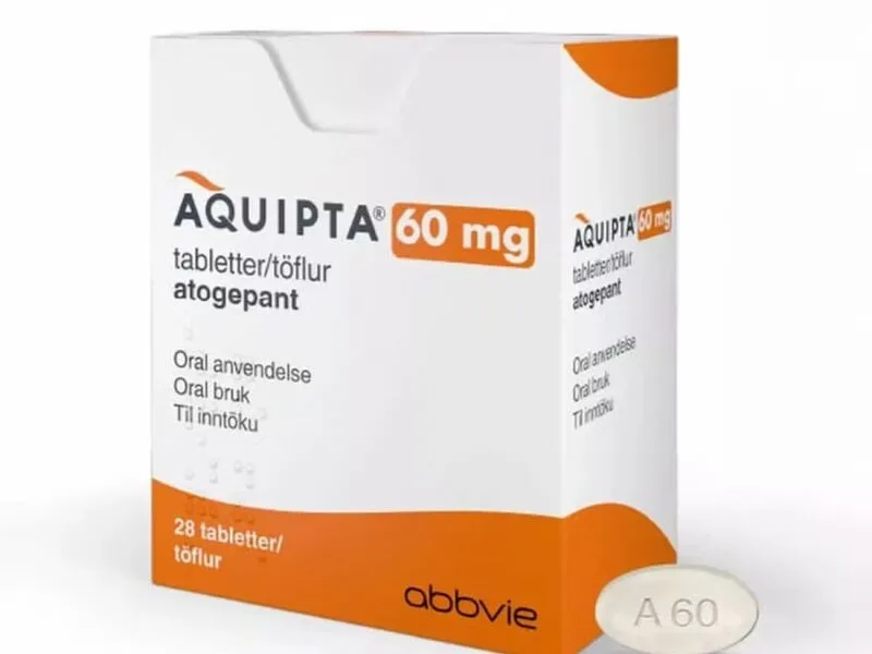 Aquipta recebe aval da Anvisa para reduzir dias de enxaqueca