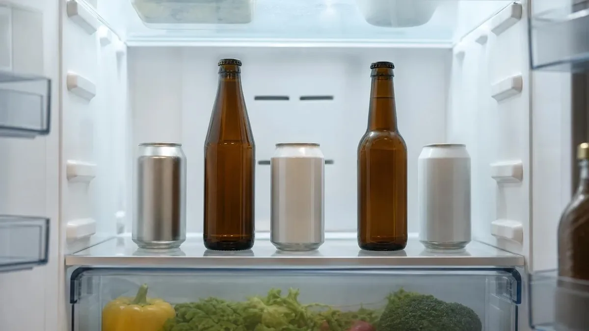 Como organizar a cerveja na geladeira para gelar por igual