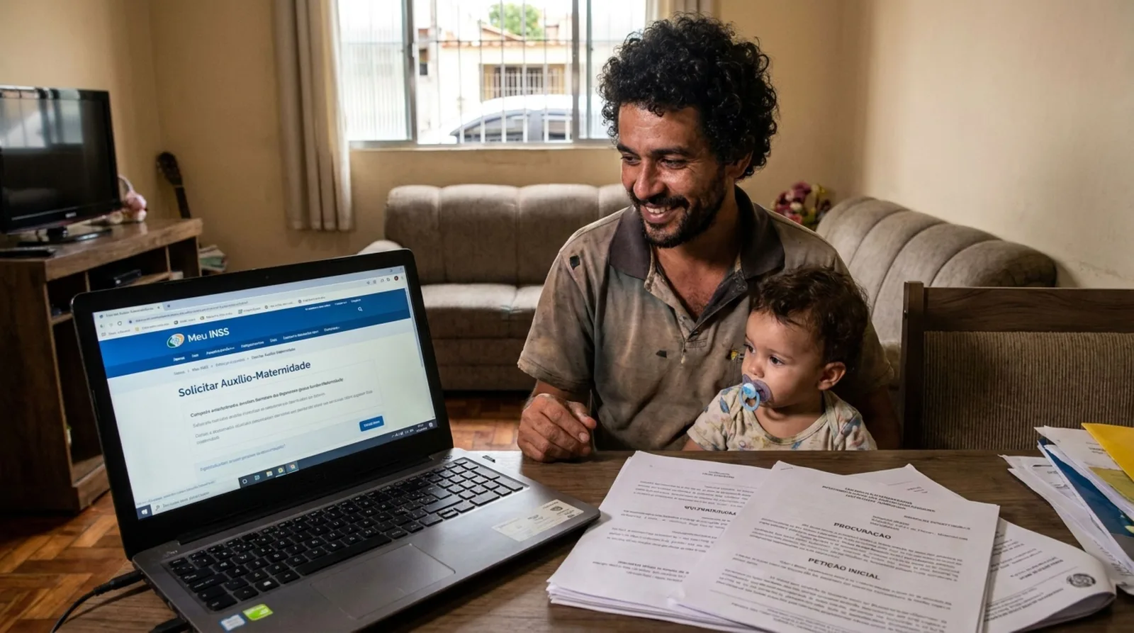 Pai adotante pode pedir salário-maternidade ao INSS por 120 dias