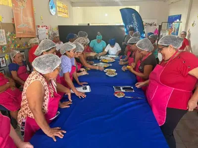 Oficina ensina brigadeiro com casca de banana e aproveitamento integral