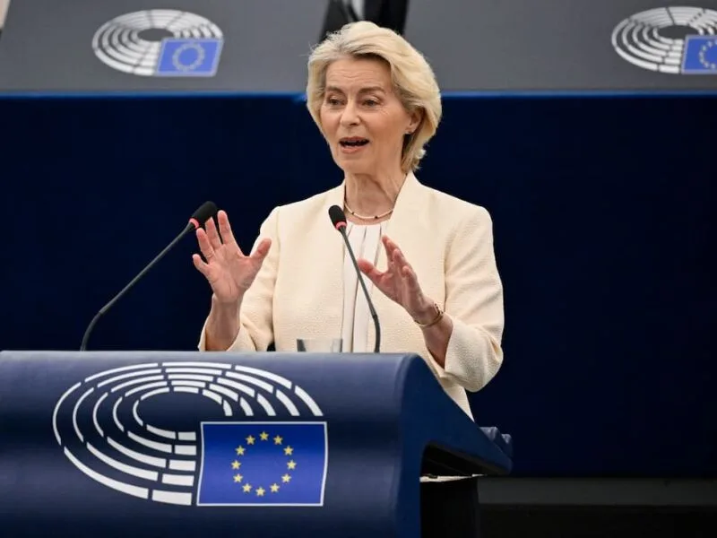 Von der Leyen propõe conselho europeu de segurança com quatro parceiros